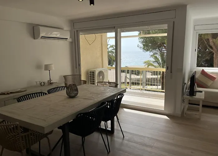 Con Vista Al Mar En Platja D'aro, Acceso Directo A La Playa - Es-298-35