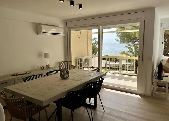 Con Vista Al Mar En Platja D'aro, Acceso Directo A La Playa - Es-298-35 Διαμέρισμα