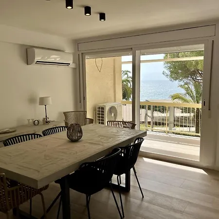 Con Vista Al Mar En Platja D'aro, Acceso Directo A La Playa - Es-298-35 Apartmán