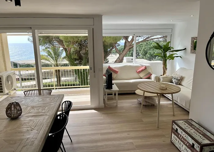 Con Vista Al Mar En Platja D'aro, Acceso Directo A La Playa - Es-298-35 Платжа-д'Ару