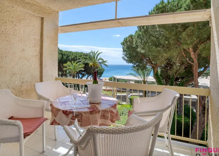 Con Vista Al Mar En Platja D'aro, Acceso Directo A La Playa - Es-298-35 * Платжа-д'Ару