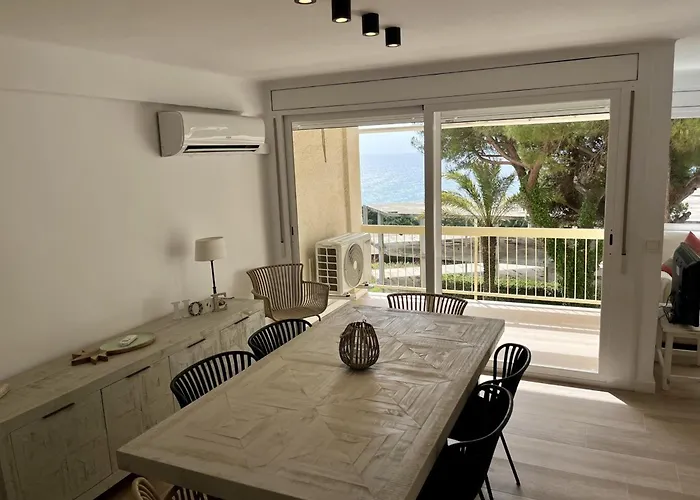 Con Vista Al Mar En Platja D'aro, Acceso Directo A La Playa - Es-298-35